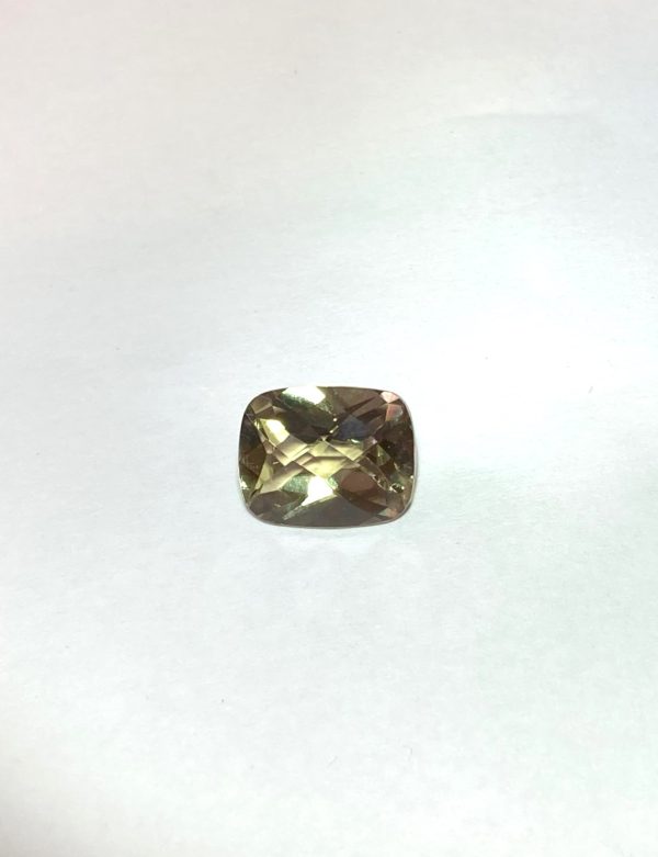 Zultanite® Cushion Checkerboard Gemstone