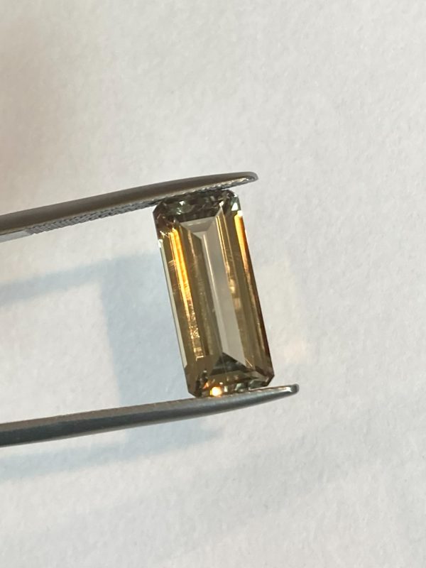 Zultanite® Gemstone, Long Emerald Cut