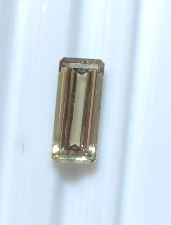 Zultanite® Gemstone, Long Emerald Cut